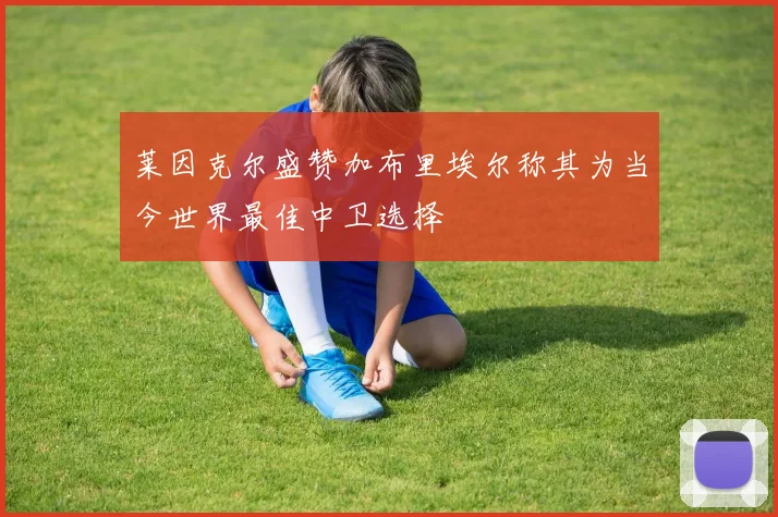 莱因克尔盛赞加布里埃尔称其为当今世界最佳中卫选择